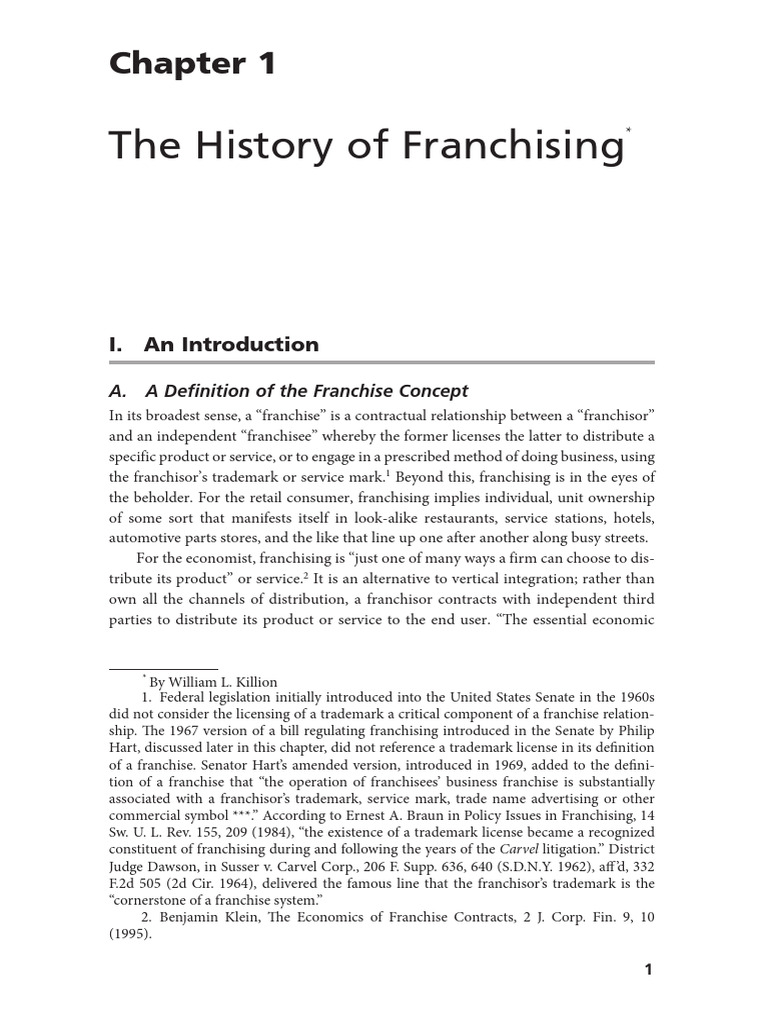 History of Franchising | PDF | Franchising | Mc Donald's