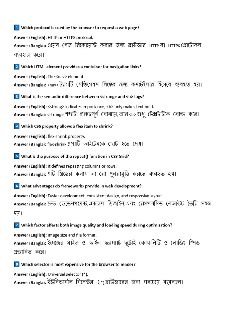 RPL Assessment Answer | PDF