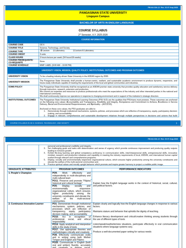 Abel STS | PDF | Science | Performance Indicator