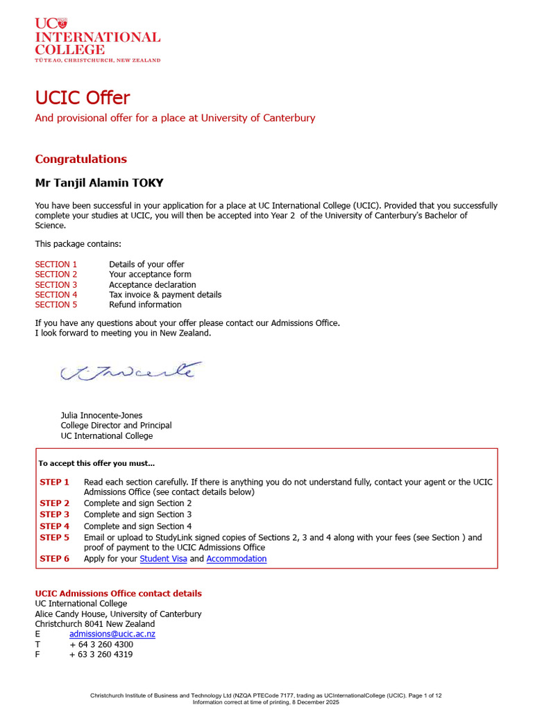 Toky UCIC | PDF