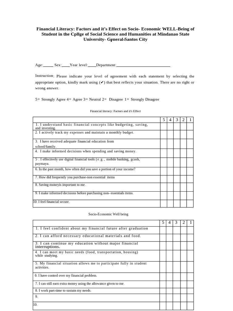 Likert Scale Final | PDF