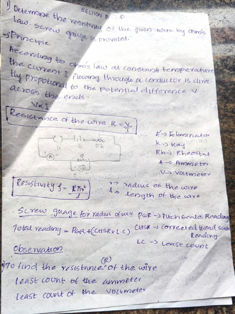 Section B Questions Physics | PDF
