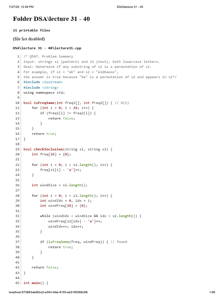 DSA - Lecture 31 - 40 | PDF | Computer Programming | Number Theory