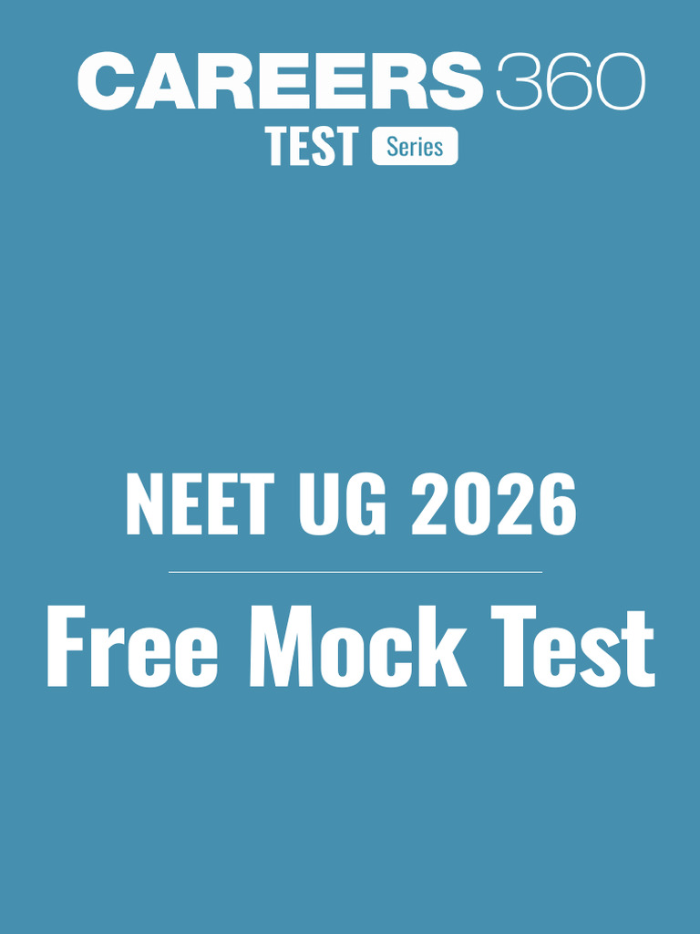 NEET 2026 Free Mock Test (PDF) With Solutions - Full-Length Exam ...