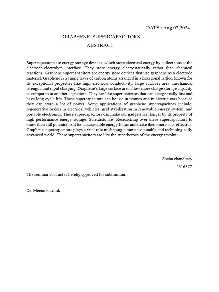 Seminar Abstract | PDF