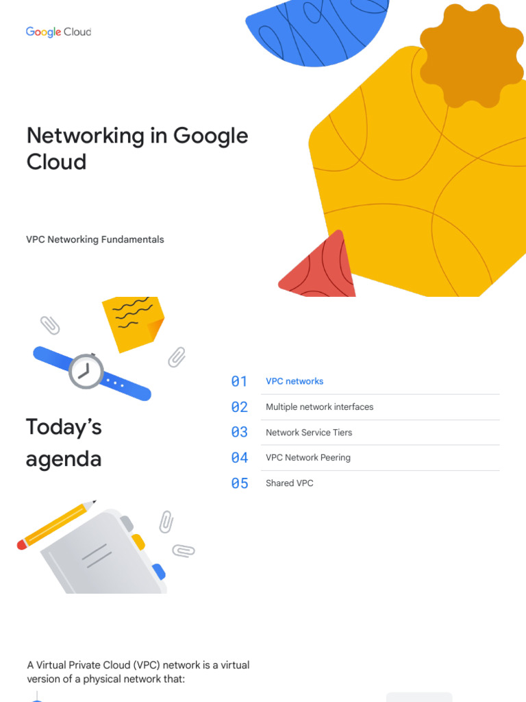 Introduction to Google Cloud Networking | PDF | Computer Network ...