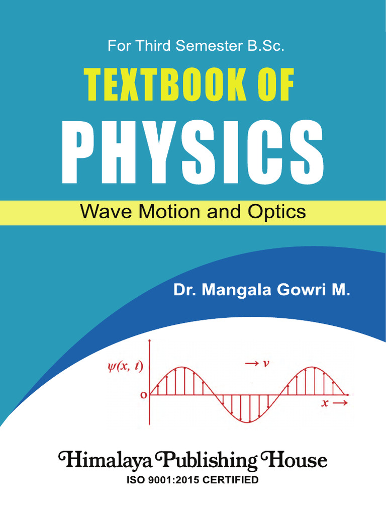 Textbook of Physics 3rd Sem-1 | PDF | Waves | Diffraction