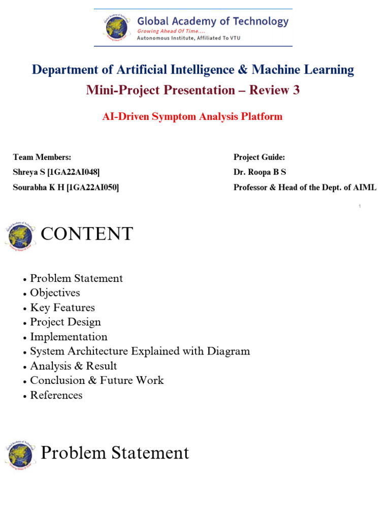 Mini Project Review 3 | PDF | Machine Learning | Usability