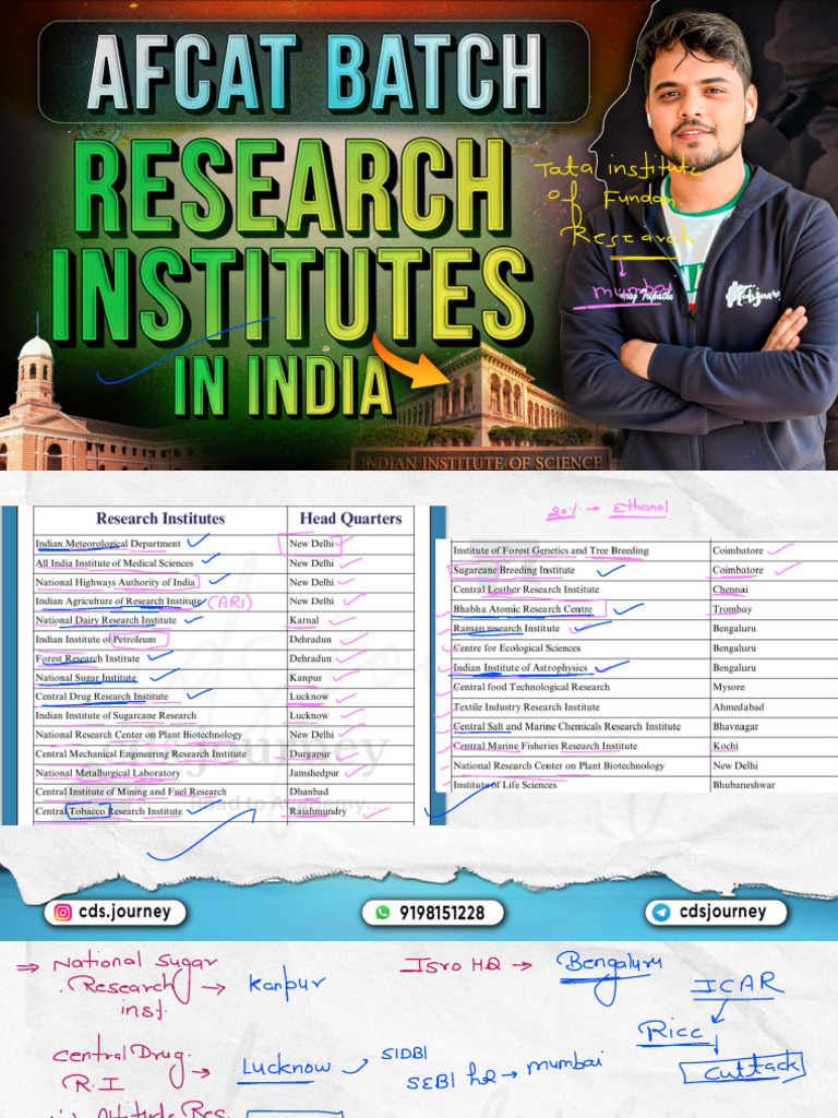 Research Institutes | PDF