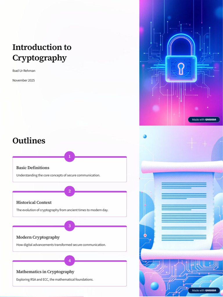 Introduction To Cryptography | PDF | Cryptography | Encryption