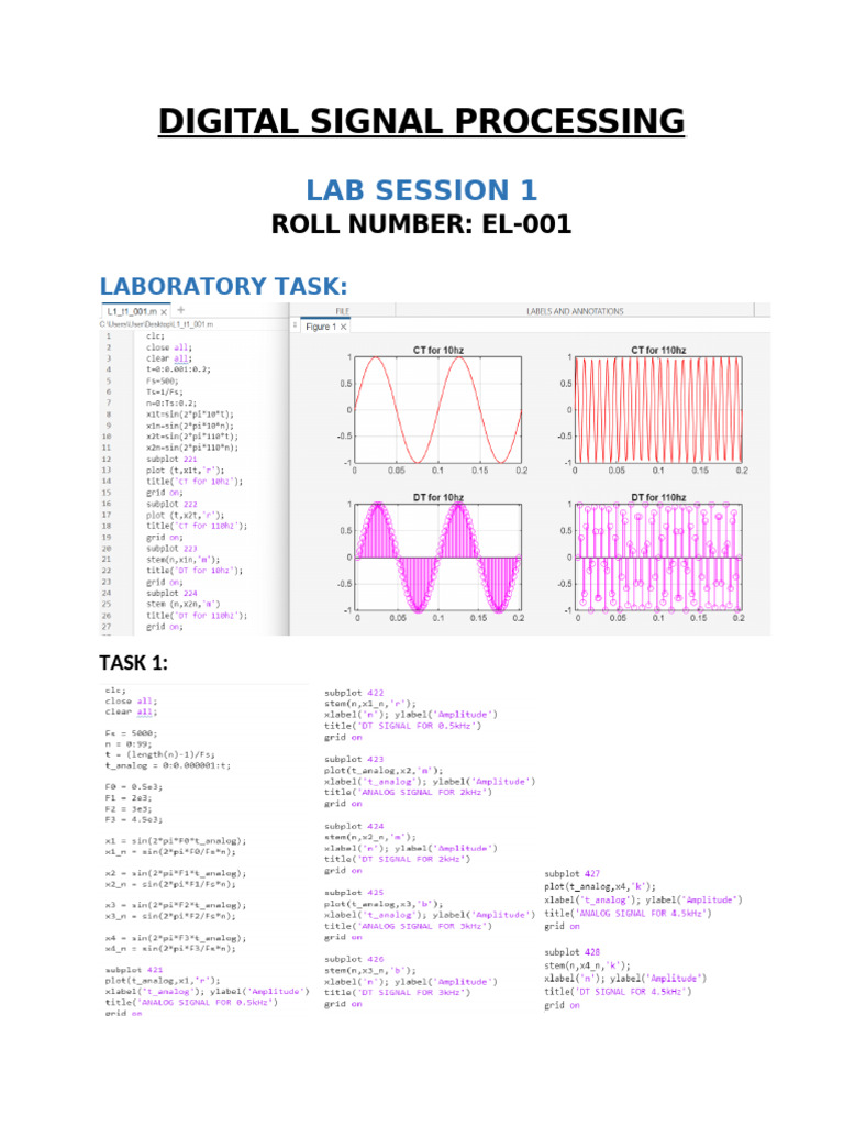 Digital Signal Processing | PDF