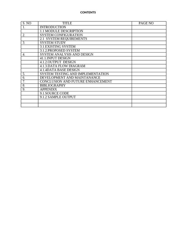 New Modules - Table | PDF