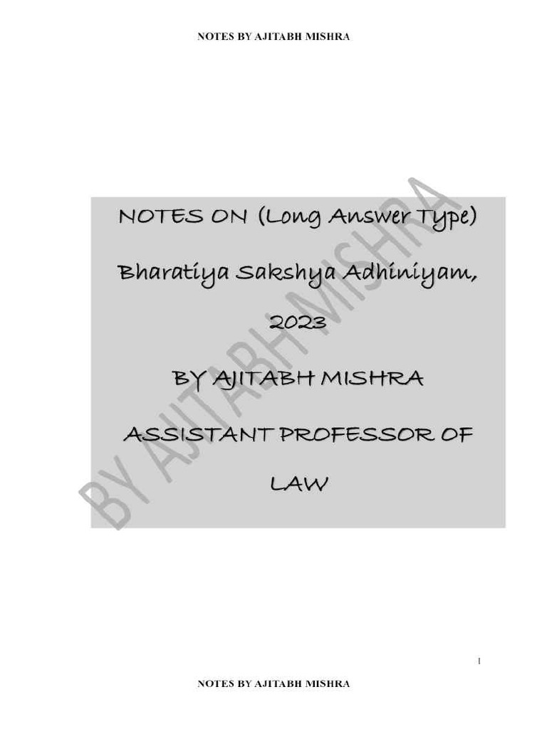 BSA Notes English - 11zon | PDF