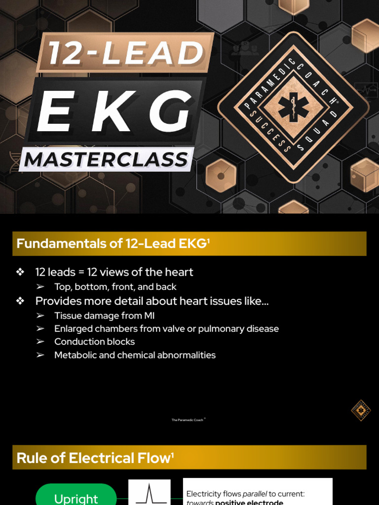 12 Lead EKG | PDF | Electrocardiography | Myocardial Infarction