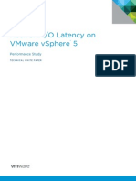 Network Io Latency Perf Vsphere5