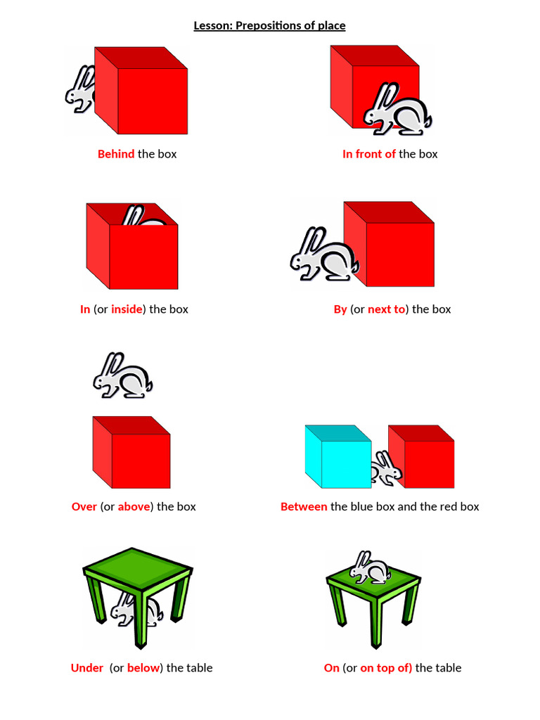 Prepositions Activities Promoting Classroom Dynamics Group Form 9019 | PDF