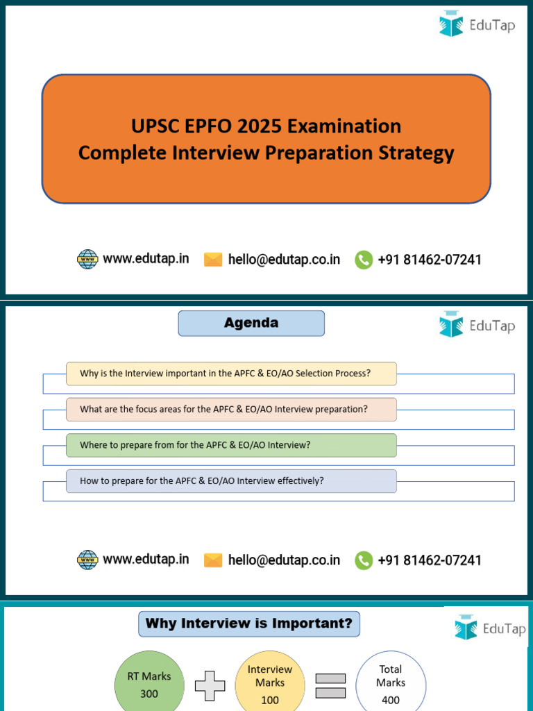 27 December 2025 Complete Preparation Strategy For Interview | PDF