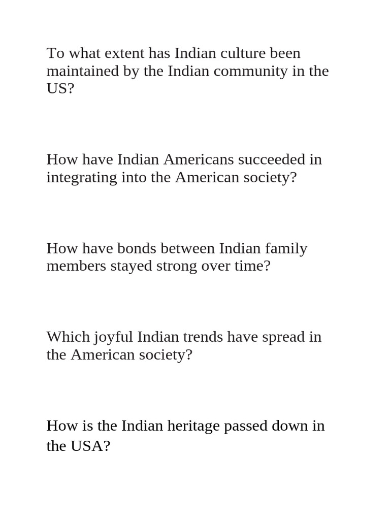 Unit 5 Summary Qs | PDF