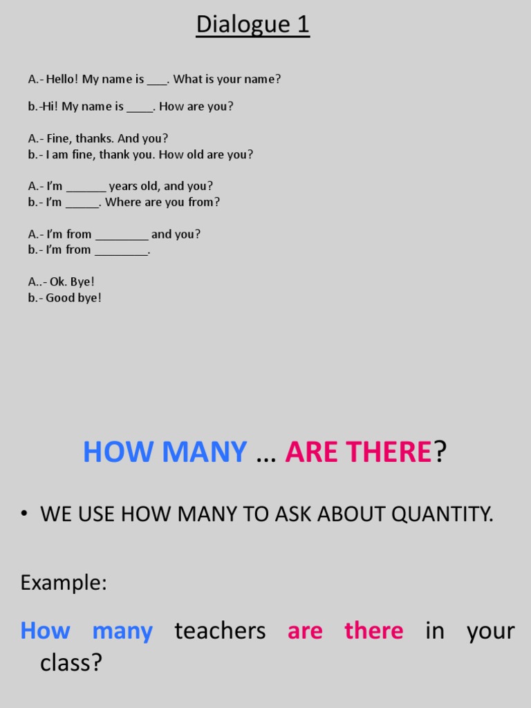 Dialogue 1 | PDF | Language Arts & Discipline