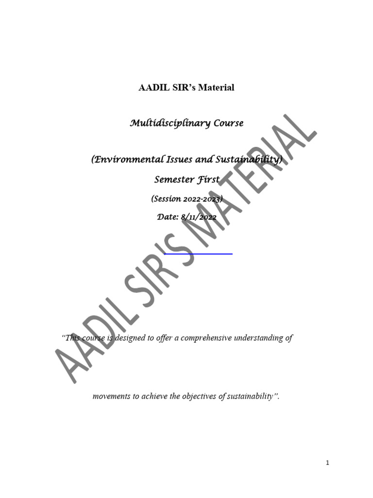 MC Notes | PDF | Ozone Depletion | Greenhouse Gas