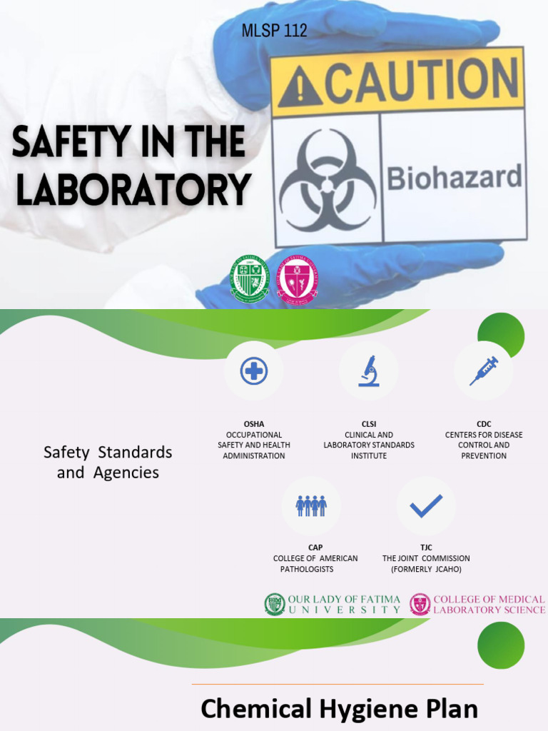 Safety in The Laboratory | PDF | Laboratories | Personal Protective ...