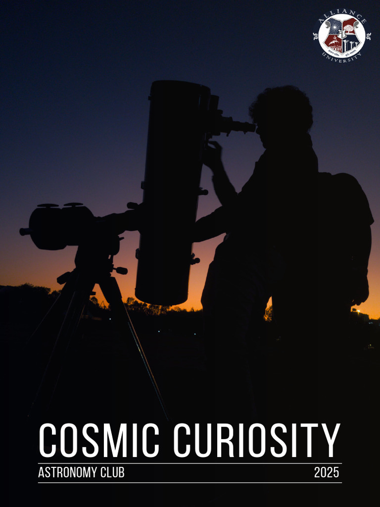 COSMIC CURIOSITY - Astronomy Club Newsletter 2025 | PDF | Eclipse ...