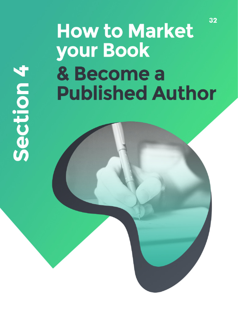 How To Write A Book and Become A Published Author - Section 4 | PDF