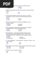 Class 8 Logical Reasoning Practice | PDF
