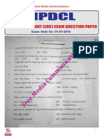 NPDCL Junior Asst Question Paper