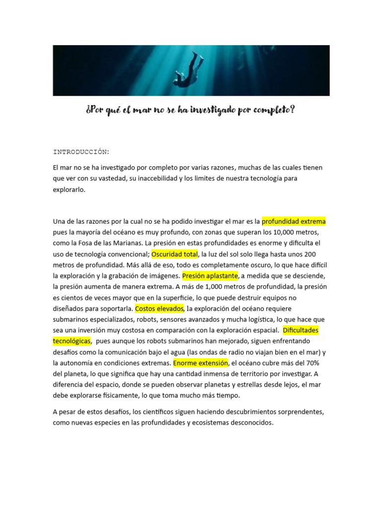El Mar | PDF