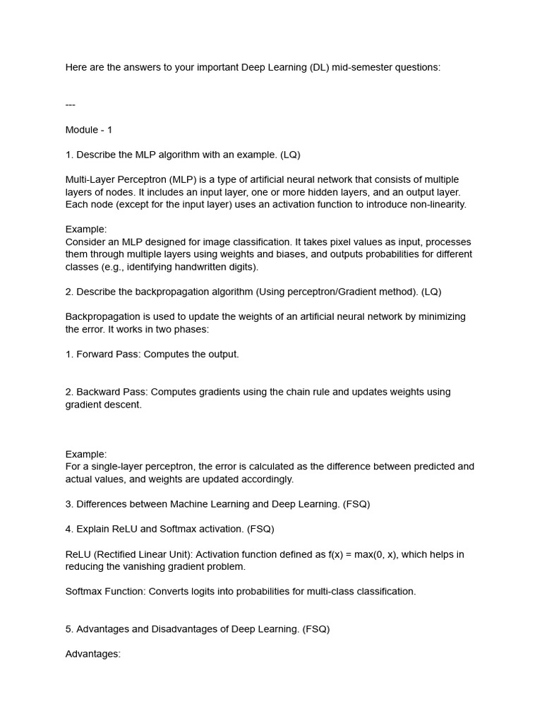 Untitled Document | PDF | Deep Learning | Machine Learning