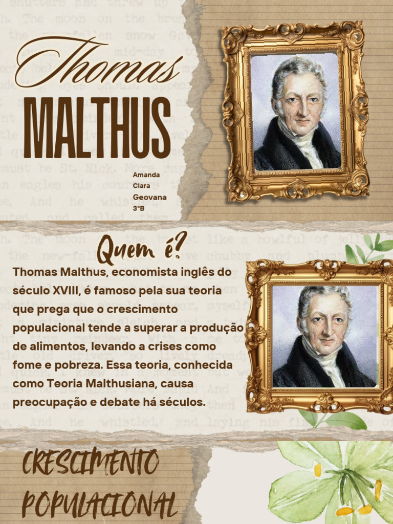 Biografia de Thomas Malthus - 20260201 - 141747 - 0000 | PDF