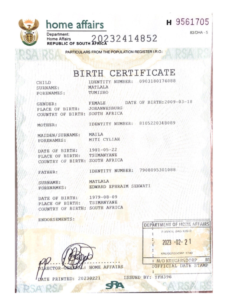 Home Affairs | PDF