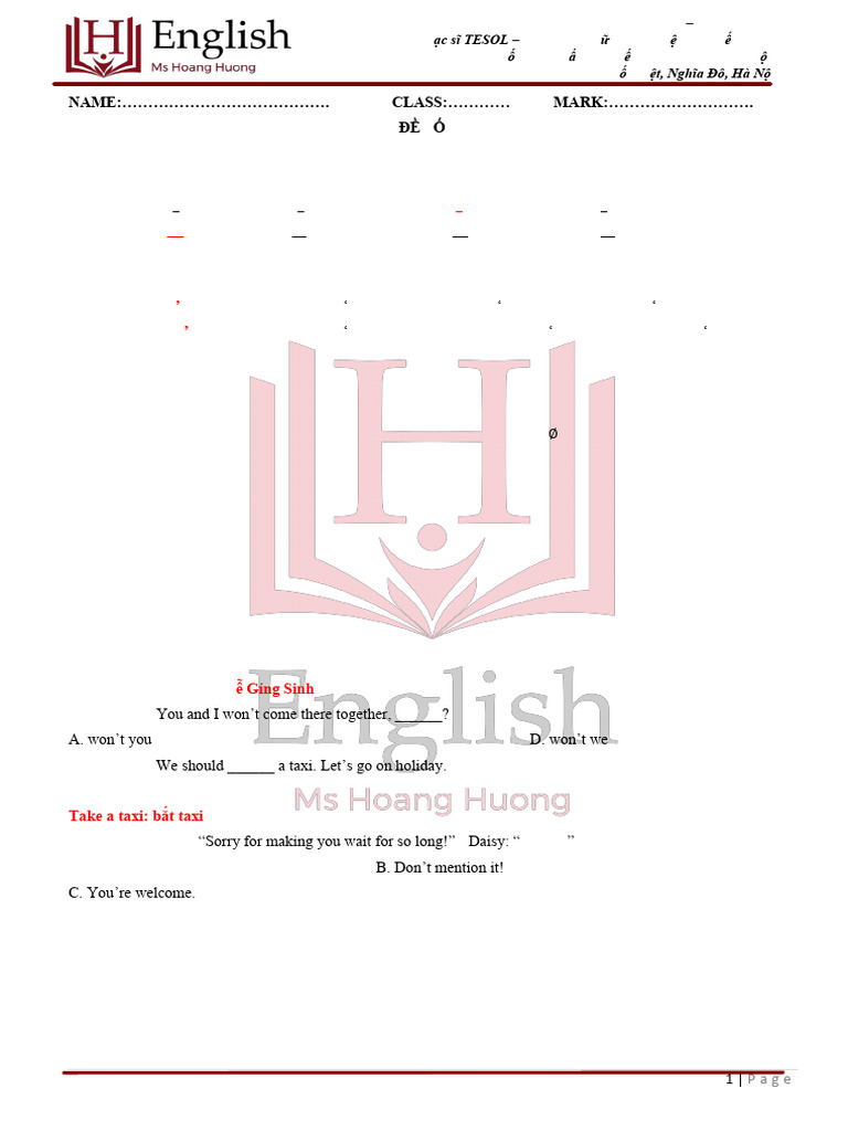 Practice Test 33 - CH A 11.1 | PDF | Paper