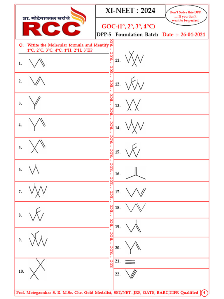 Goc DPP-5 1 2 3 4 C 26-04-2024 | PDF | Chess Theory | Chess