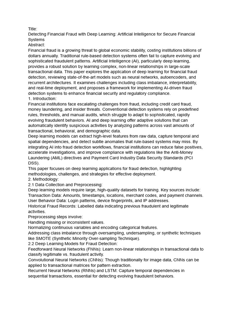 Untitled Document | PDF | Deep Learning | Artificial Intelligence
