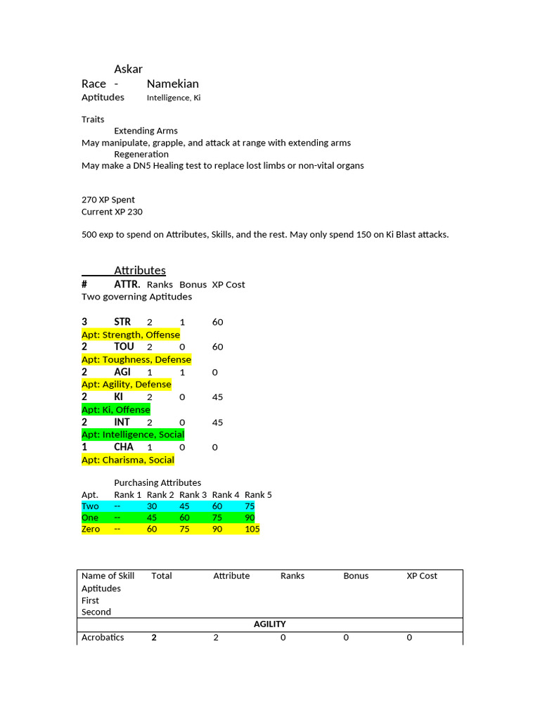 Askar 1000 EXP | PDF | Play (Activity) | Entertainment