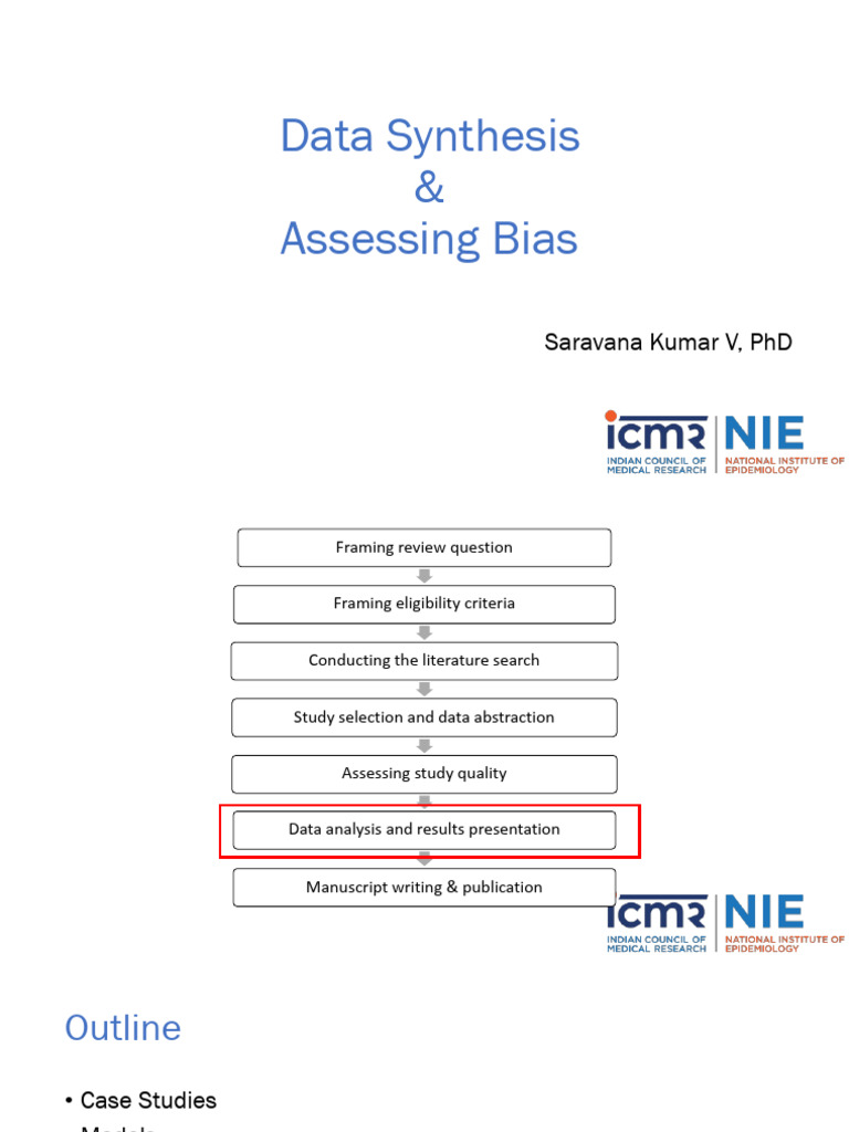 Data Synthesis & Assessing Bias | PDF | Meta Analysis | Systematic Review