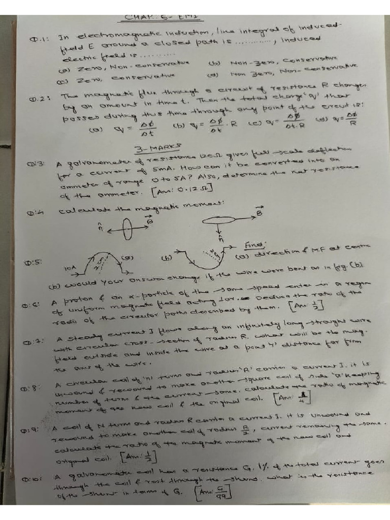 Phy Worksheet | PDF
