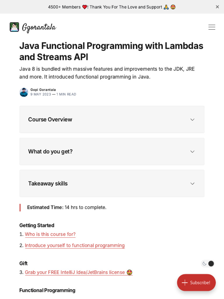 Java Functional Programming With Lambdas and Streams API | PDF ...