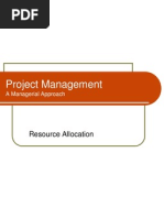 Resource Allocation I