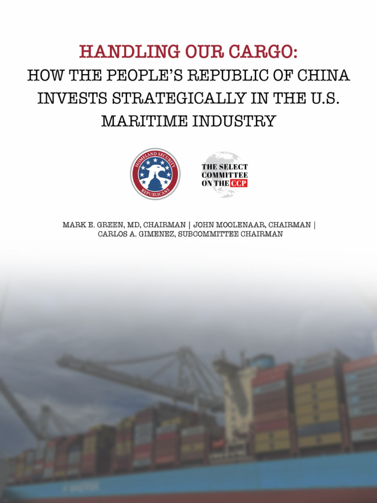Joint Homeland China Select Port Security Report | PDF