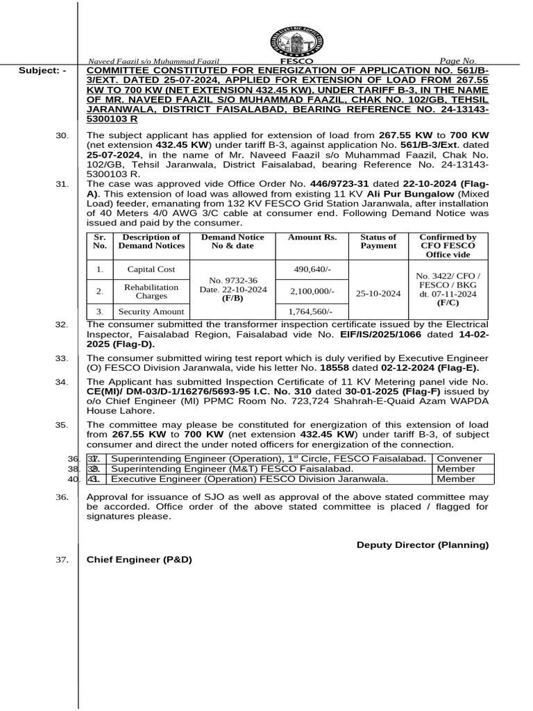Energization Committee For Naveed Fazil EOL Case Interloop 06-03-2025 ...