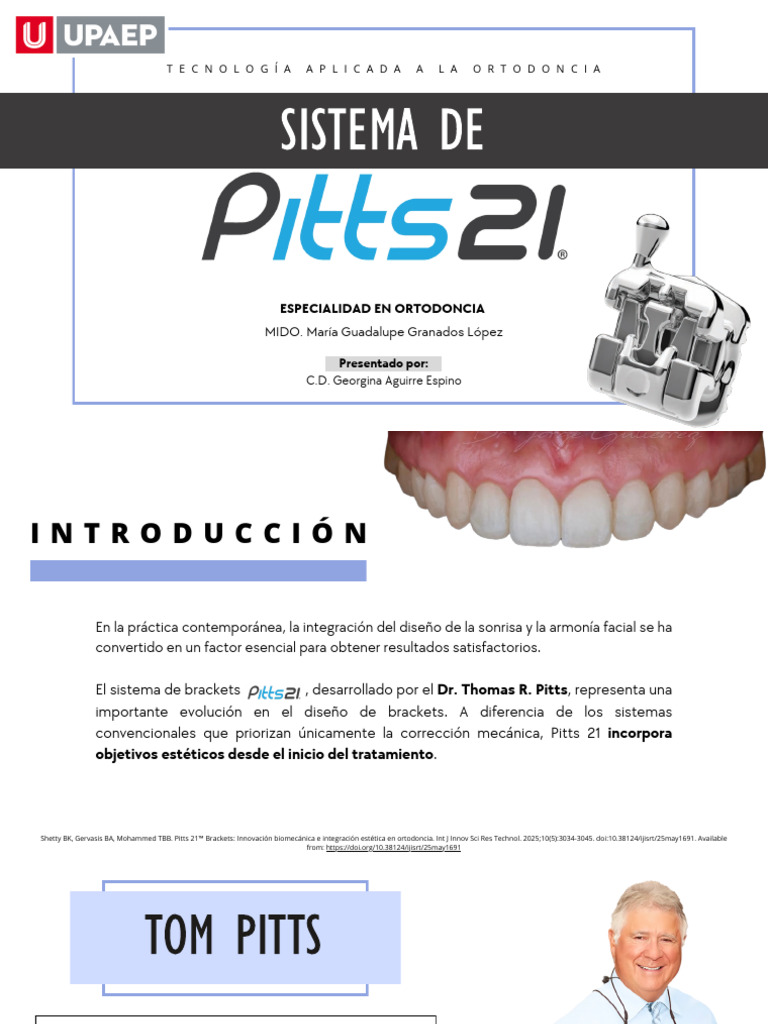 Sistema de Pitts 21 | PDF | Ortodoncia | Boca