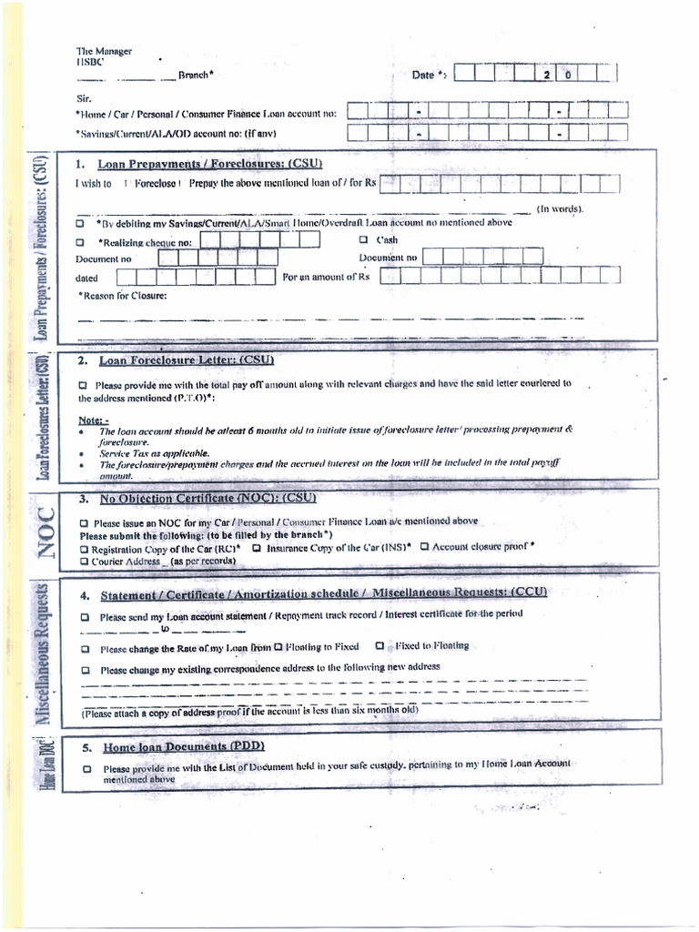 Foreclosure Format | PDF
