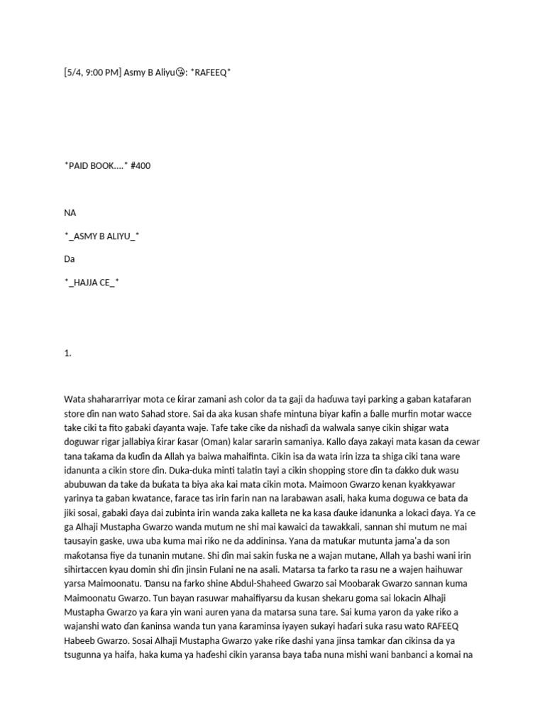 Rafeeq Complate | PDF