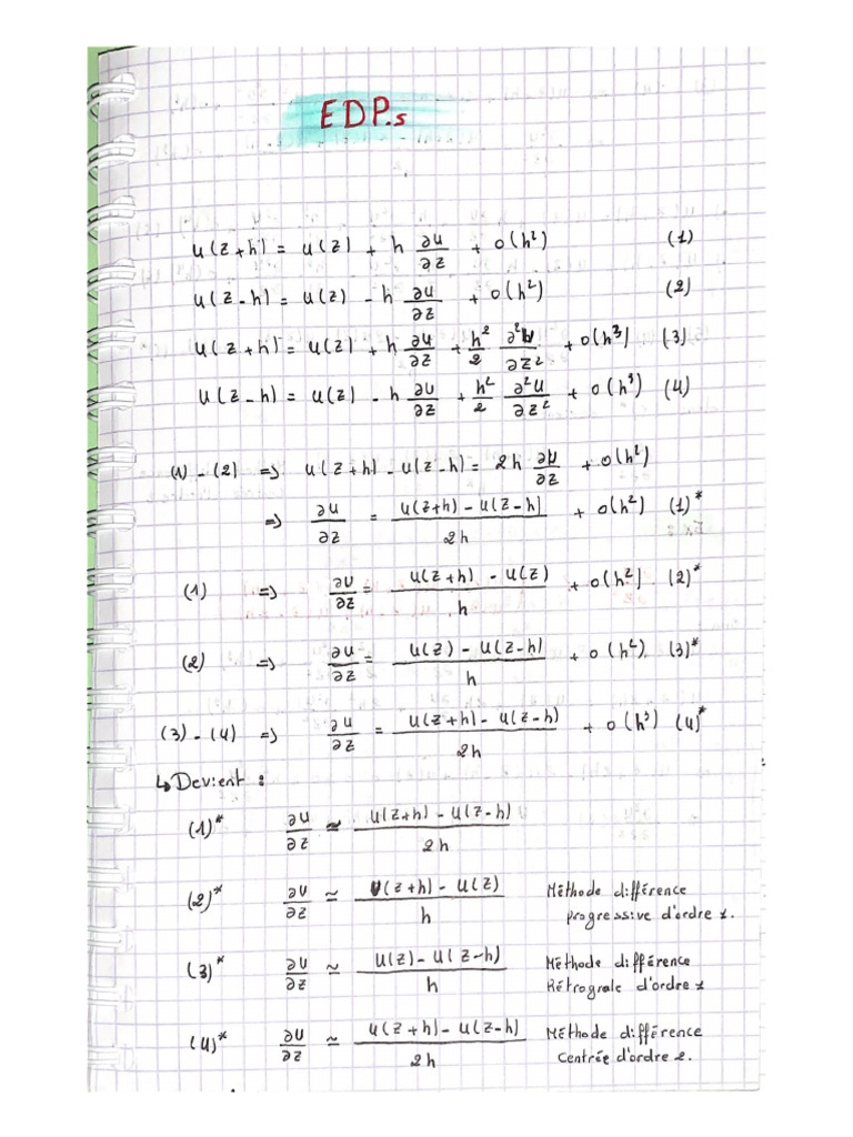 EDPs | PDF