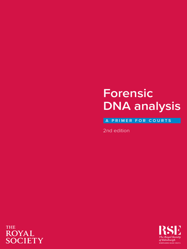 Royal Society Forensic Dna Analysis Primer Second Edition | PDF | Dna ...
