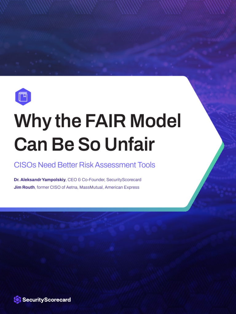 (Ebook) The Fair Model - Pros and Cons PDF | PDF | Risk | Computer Security