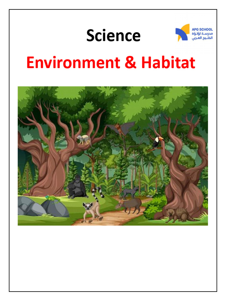 Lesson 1.1 Habitat | PDF